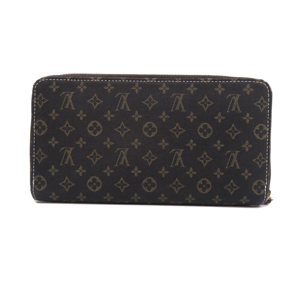 Louis Vuitton Zippy Monogram Long Wallet Idylle Wallet Brown